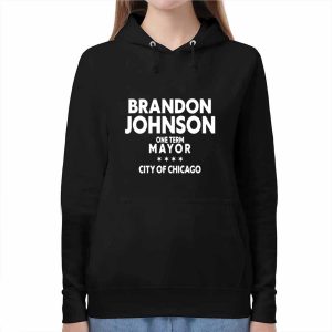 Brandon Johnson One Term Mayor City Of Chicago Shirt
