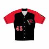 2025 Erie SeaWolves On Field Game Black Red Alternate Jersey Giveaway