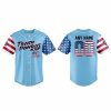 2025 Trash Pandas Independence Day Baseball Jersey