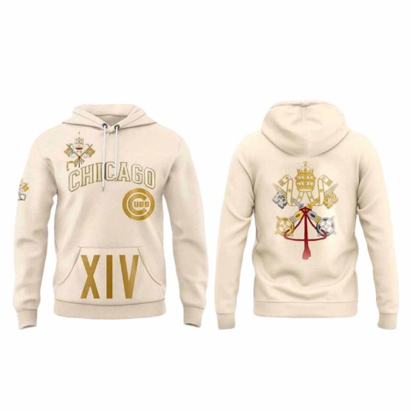 Chicago Cubs Pope Leo XIV Vatican Hoodie
