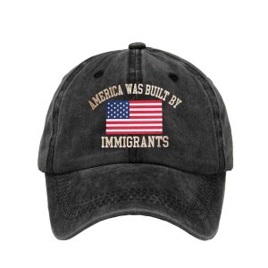 Immigrants Built America Baseball Cap Immigrants Built America Baseball Cap