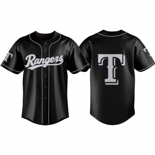 Rangers Back In Black Jersey 2025