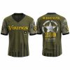 Vikings US Army 250th Birthday Celebration 2025 Jersey
