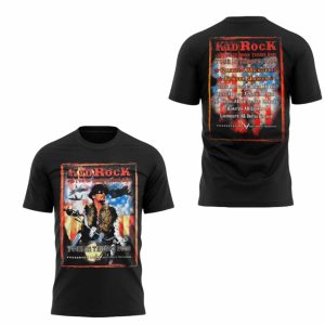 Morgan Wallen Live in Houston Kid Rock T-Shirt 2025 Morgan Wallen Live in Houston Kid Rock T-Shirt 2025