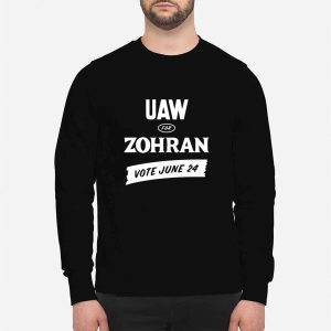 UAW For Zohran Mamdani Shirt 2 UAW For Zohran Mamdani Shirt