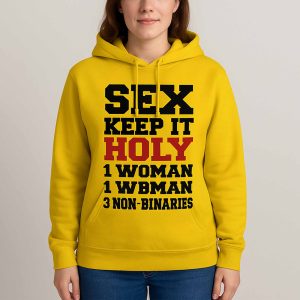 Sex Keep It Holy 1 Woman 1 Woman 3 Non Binaries Shirt 2 Sex Keep It Holy 1 Woman 1 Woman 3 Non Binaries Shirt