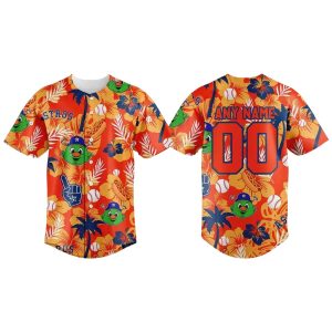 Astros Orange Aloha Baseball Jersey 2025 1 Astros Orange Aloha Baseball Jersey 2025