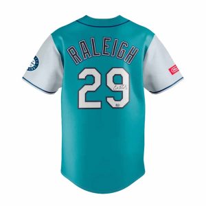 Cal Raleigh Home Run Derby 2025 Baseball Jersey 1 Cal Raleigh Home Run Derby 2025 Baseball Jersey