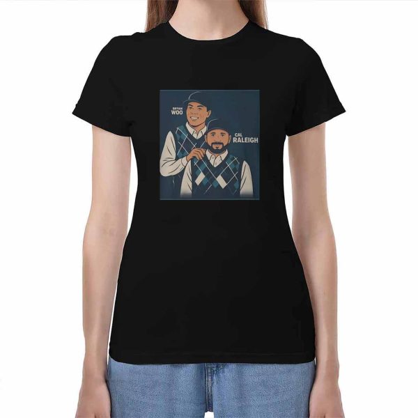 Bryan Woo And Cal Raleigh Step Brothers Shirt