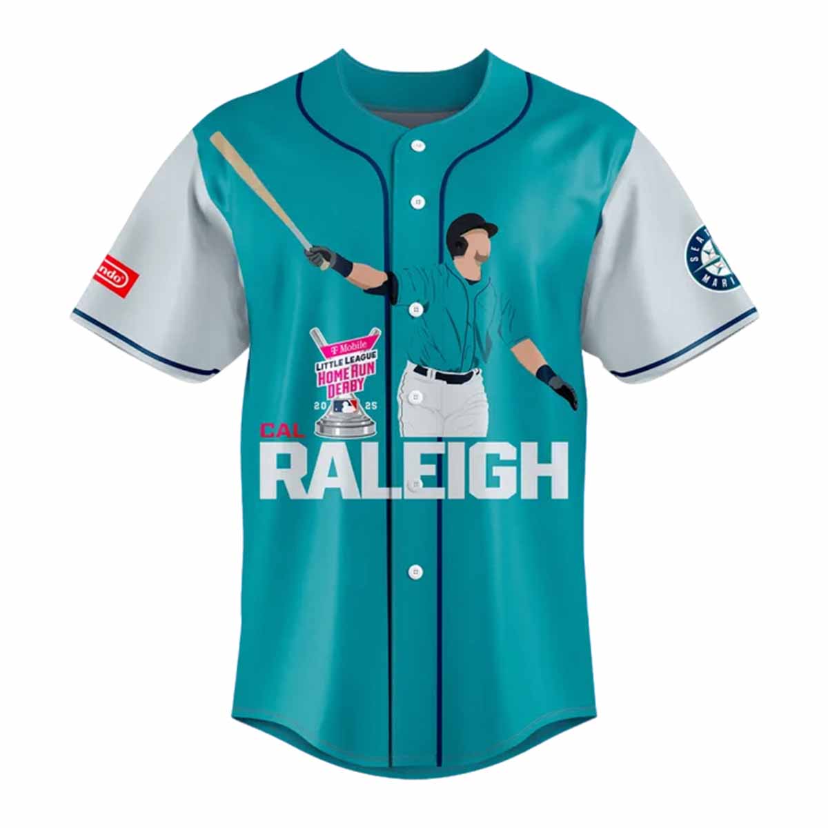 Cal Raleigh Home Run Derby 2025 Baseball Jersey Cal Raleigh Home Run Derby 2025 Baseball Jersey