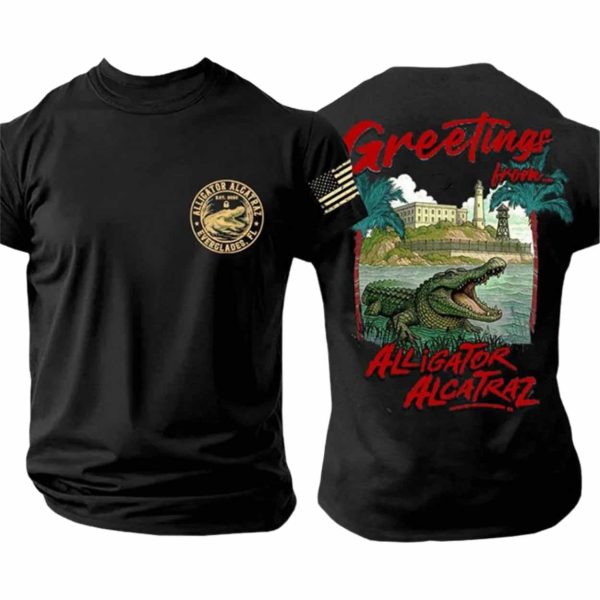 Greeting From Alligator Alcatraz Everglades Shirt