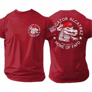 Alligator Alcatraz Everglades Florida Home Of Fafo Shirt